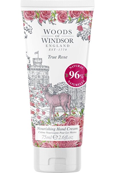 Woods of Windsor Истинска роза, Подхранващ, Крем за ръце, 75 мл