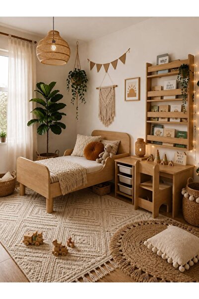 Afilli MONTESSORI COCUK ODASI BEYAZ TAMAMI MDF