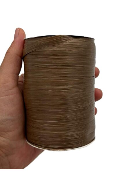 angel çanta aksesuar Number 44 Dark Brown Color Angel Soft Raffia, Satin Raff...