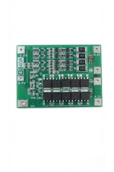 mucize HW-293 4S 40A 14.8V 16.8V Li-ion Lityum Pil BMS Koruma ve Dengeleme De...