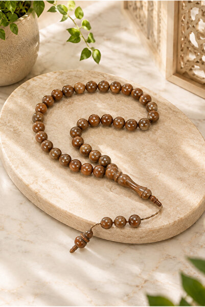 ihvan online Tasbih Kuka - 33 de mărgele - 9 MM tăiate tip glob (iznk)