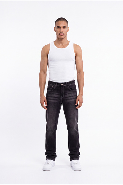 Machinist Men's Regular Fit Jean Trousers Black