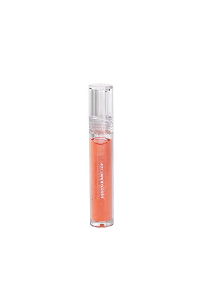 rom&nd Glasting Water, Λάμψη & Φωτεινότητα, Lip Gloss, 01, Sanho Crush, 32 γρ.