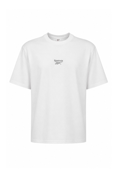 Reebok Kısa Kol T-Shirt Erkek Beyaz NIDAS TEE