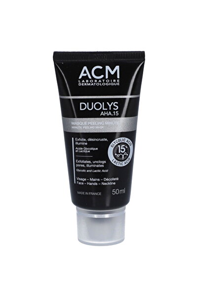 Laboratoire ACM Дуолис, АХА, Ексфолираща, Отлепваща се маска, За лице, 50 мл