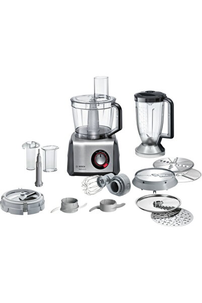 Bosch Food processor MC812M865, 1250 W, 3.9 l, Black