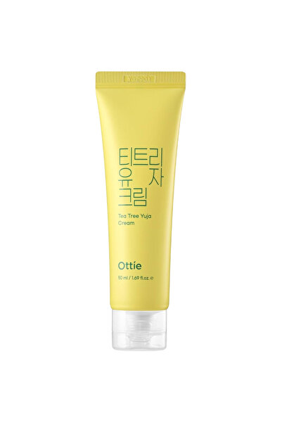 Ottie Tea Tree Yuja, Cremă hidratantă și emolientă, Pentru față, 50 ml