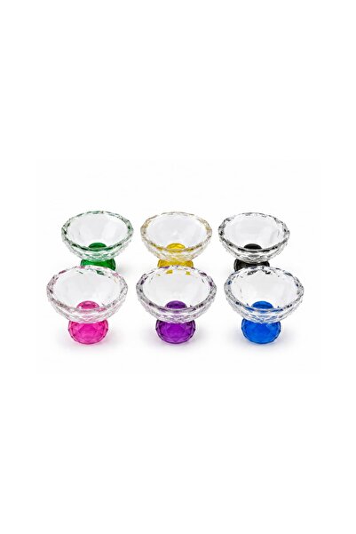 i love home glass Kristal Top Kahve Yanı Lokumluk 6'lı set
