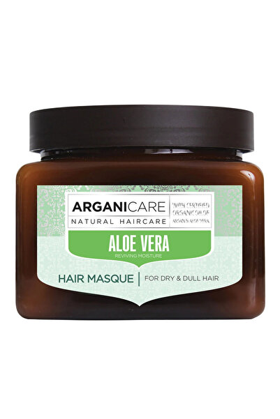 Arganicare Aloe Vera, Vegan și fără testare pe animale, Mască cremă pentru tr...