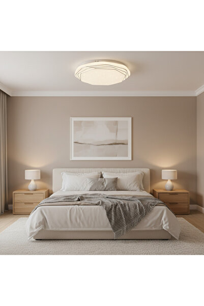 Alessandro DESIGN Plafonieră PL152 LED 35 cm, 31W, 3000K / 4000K / 6000K, Alb...