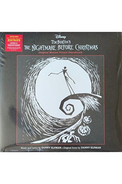 The Nightmare Before Christmas Soundtrack Plak ( Zoetrope, Picture, 2 LP)