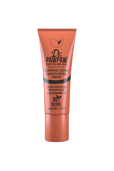 Dr. PAWPAW Multifuncțional, Balsam pentru buze și obraji 2-în-1, Coral adevăr...