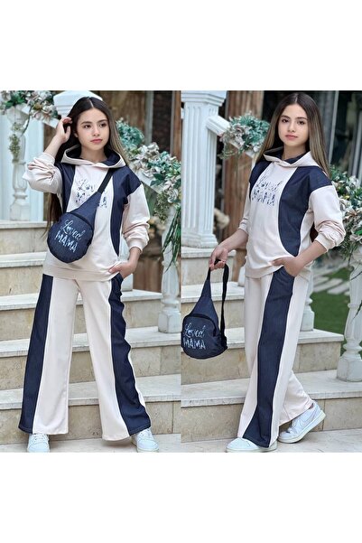 zavera for kids Set 3 piese pentru fete cu imprimeu detaliat cu denim - Pulov...