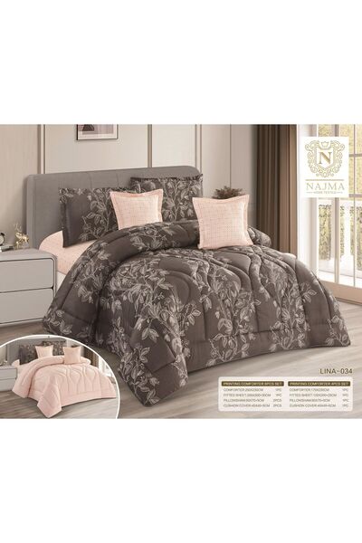 Ropi Double-Sided Summer Bedspread with Text and Pattern – Soft and Comfortable