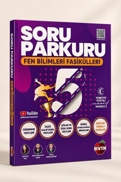 Newton Yayınları Newton 5.Sınıf Soru Parkuru Fen Bilimleri Yeni Müfredat Maar...