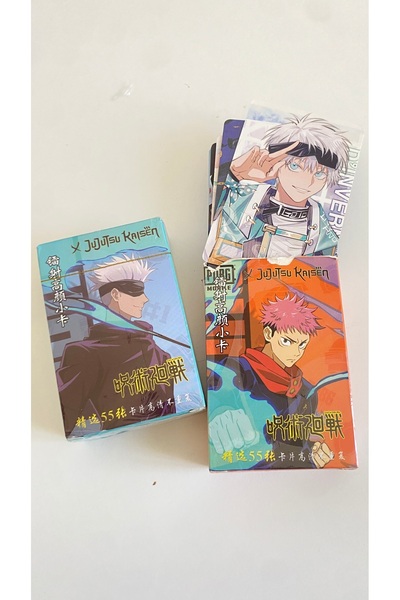 Sakura Konsept Butik Genshin Impact Jujutsu Kaisen 1 Kutu Photo Card Karakter...