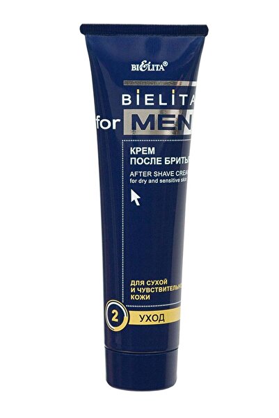 Bielita for Men, After Shave Cream for Dry and Sensitive Skin, 100 ml