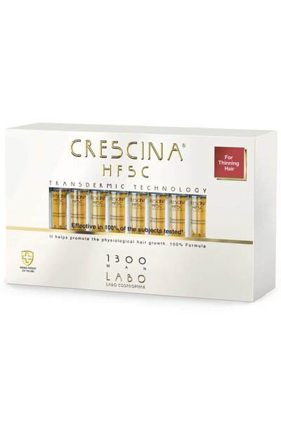 LABO Cosprophar Suisse, Crescina, Transdermic HFSC 1300, For Growth Stimulati...