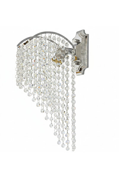 Alessandro DESIGN Aplica Cristal Ander 1x E14 Crom Lucios