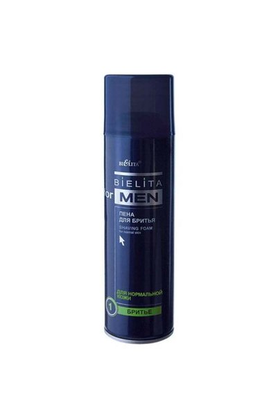 Bielita for Men, Shaving Foam for Normal Skin, 250 ml
