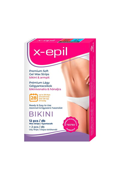X-Epil X-Epil, Finisaj mătăsos, Benzi depilatoare cu ceară, Pentru axile și z...