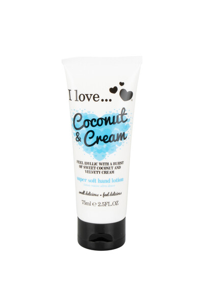 I Love , I Love..., Loțiune hidratantă pentru mâini, Nucă de cocos și cremă, ...