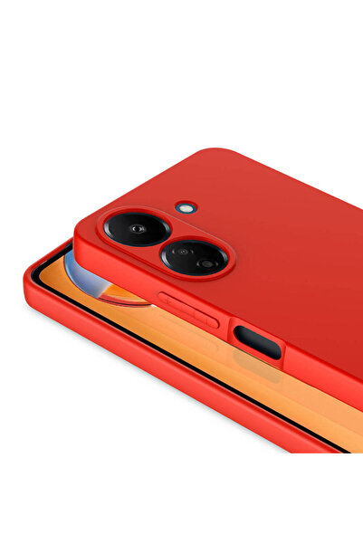 aldtelekom Xiaomi Redmi 13C Kılıf Yumuşak Silikon Kamera Korumalı Lansman