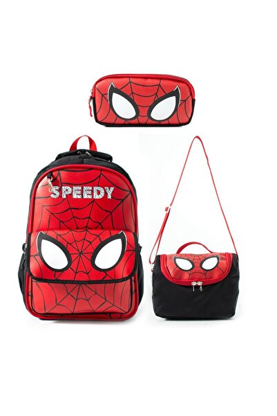 Çanta Sepetim Primary School Bag with Nutritious Lunch Box and Pencil Holder