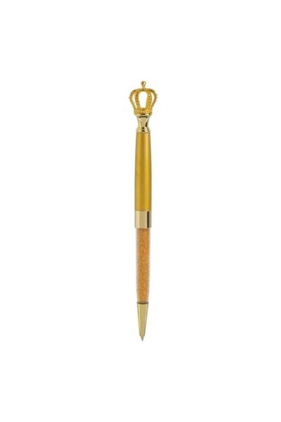 Nyland Pix auriu cu sclipici și coroană 17cm