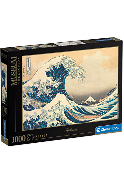 CLEMENTONI Colecția Muzeului Hokusai Marele Val puzzle 1000 piese