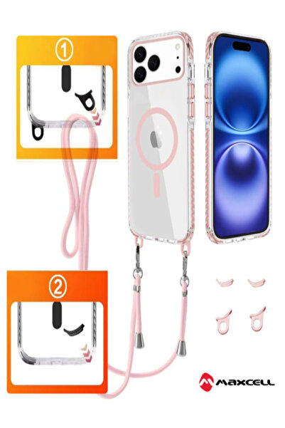 AUDIOX MagFrame Case » iPhone 17 Pro Max, AntiDrop 2in1, Detachable Lanyard, ...