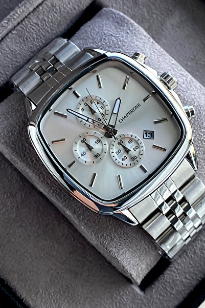 Reward Original Men's Wristwatch Waterproof Steel Band Gift with Box