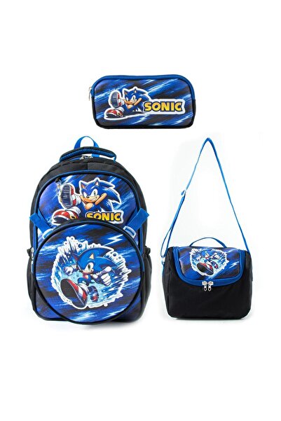 Çanta Sepetim Primary School Bag with Nutritious Lunch Box and Pencil Holder