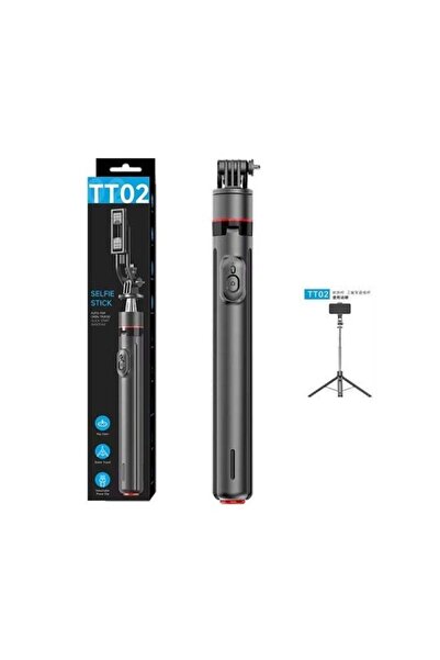 TOKQI Multi-Purpose TT02 Auto-Opening Tripod & Selfie Stick for Content Creators