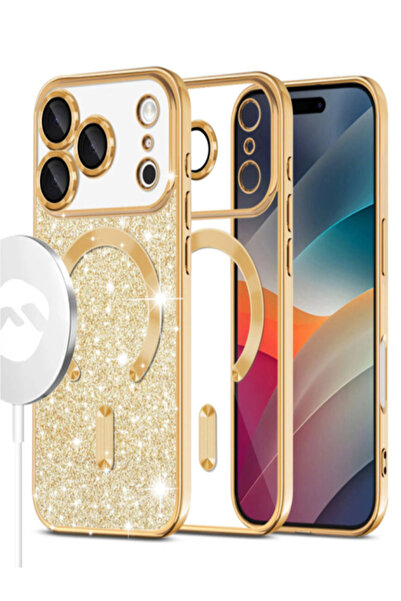 AUDIOX MagSparks Case » iPhone 17 Pro Max, Glitter, Dual Layer, Lens Cover