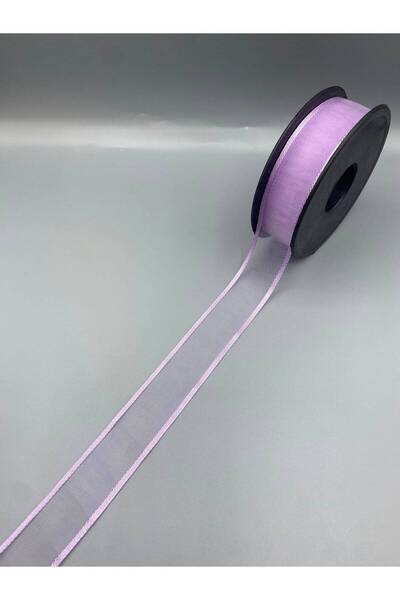 hobimixhobimix 2.5 cm Lilac Chiffon Ribbon 9 Meters – Decorative Ribbon for E...
