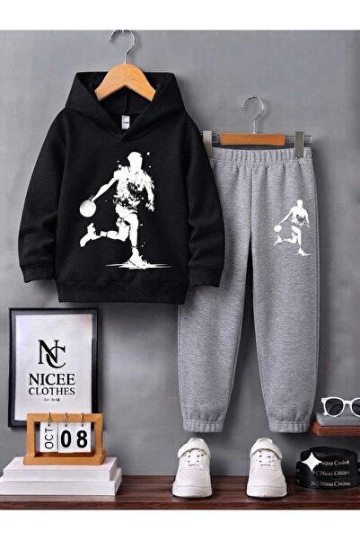 NC Nicee Clothes LEPA ODEĆA UNISEKS TRENERKA SET (BELA ZIMSKA ODEĆA SA ŠTAMPO...
