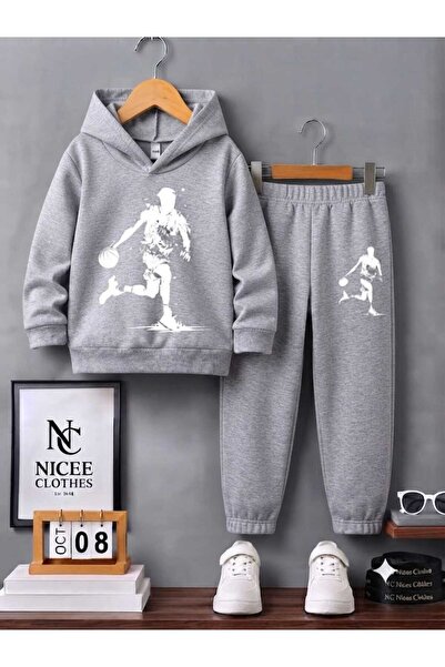 Generic Brand Nice Clothes Unisex Track Suit (White Top with Printed Design f...