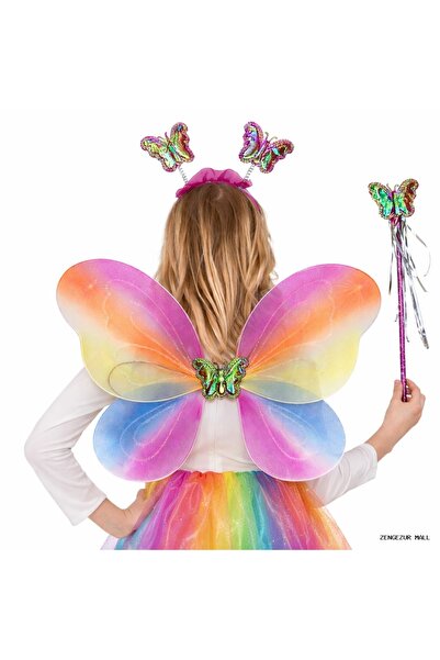 ZERO LAND Zngzrmll Colorful Horse Crown Scepter for Kids (213930) Costume Set