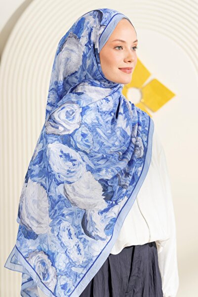 JAWEL Patterned Wrinkled Textured Soft Shawl Olla