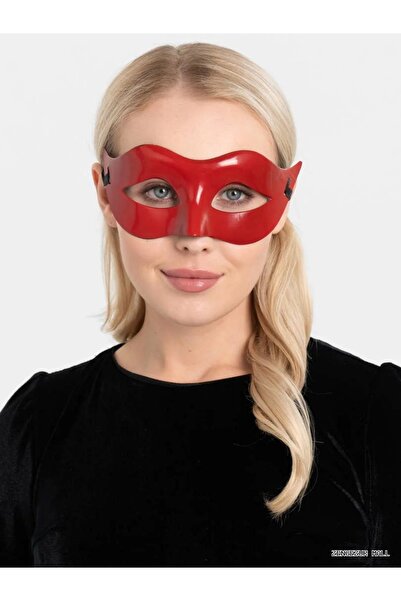 ZERO LAND Zngzrmll Red Color Masquerade Costume Party Venice (215126) Ball Mask