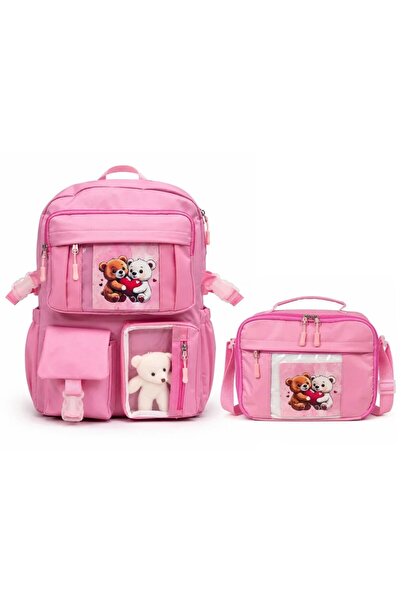 miço kids Cute Friends Series Teddy Bear School Bag