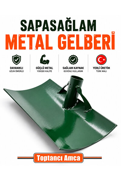 Toptancı Amca Sapasağlam Metal Gelberi Sapsız Güçlü Metal Tarım Bahçe Toprak ...