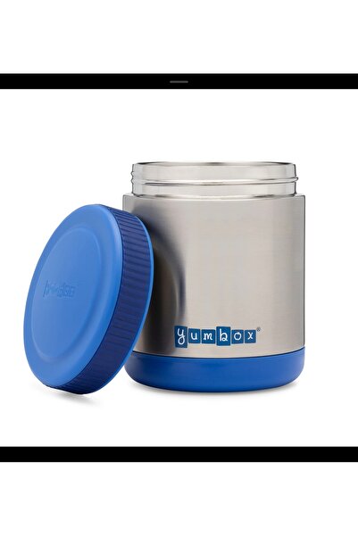 YumBox Zuppa Jar Thermal Jar with Spoon Combo 414ml - Neptune blue