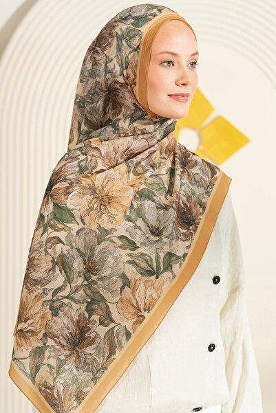JAWEL French Silk Shawl Marsala