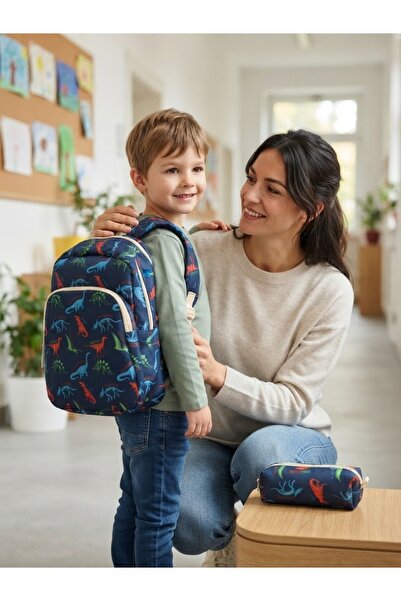 TR Set rucsac și suport pentru creion pentru copii de grădiniță și creșă