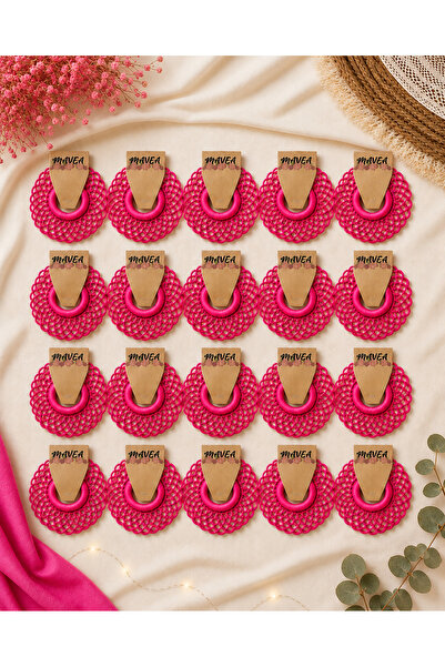 MAVEA Gift Elastic Bun Buckle 20 Pieces