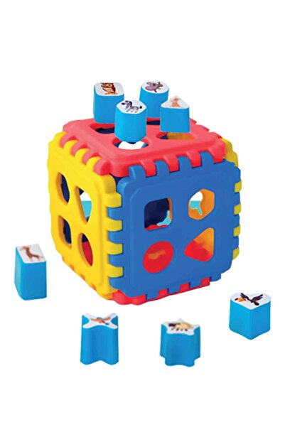 oruçoyuncak Bebek Oyuncak Eğitici Geometrik Şekiller Puzzle Bultak 8 Farklı Ş...