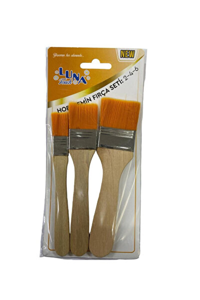 pınaxar Set de perii pentru podea Luna 2-4-6 Nr. 3 piese