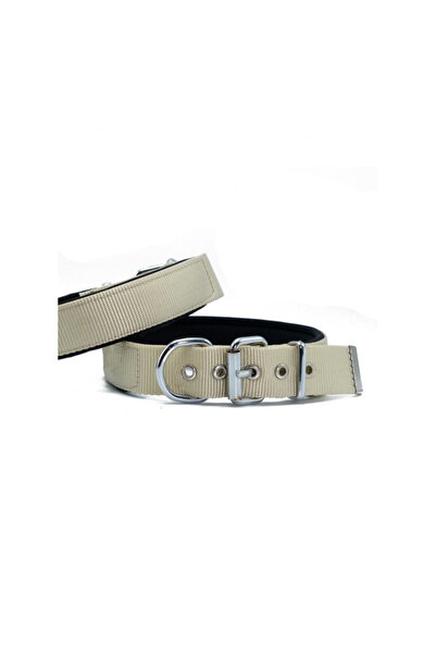 pınaxar Soft Dog Collar 3 cm X 65 cm Khaki